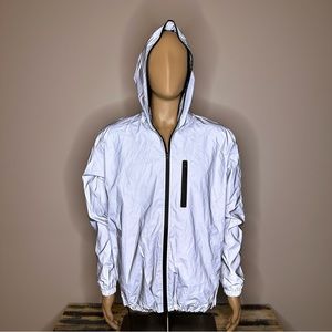 Transparent Zip-Up Jacket